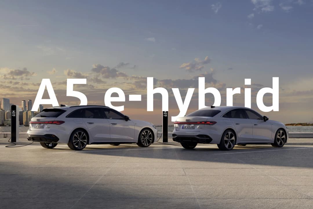 Start Vorverkauf: Der neue Audi A5 e-hybrid als Limousine oder Avant Thumbnail Image